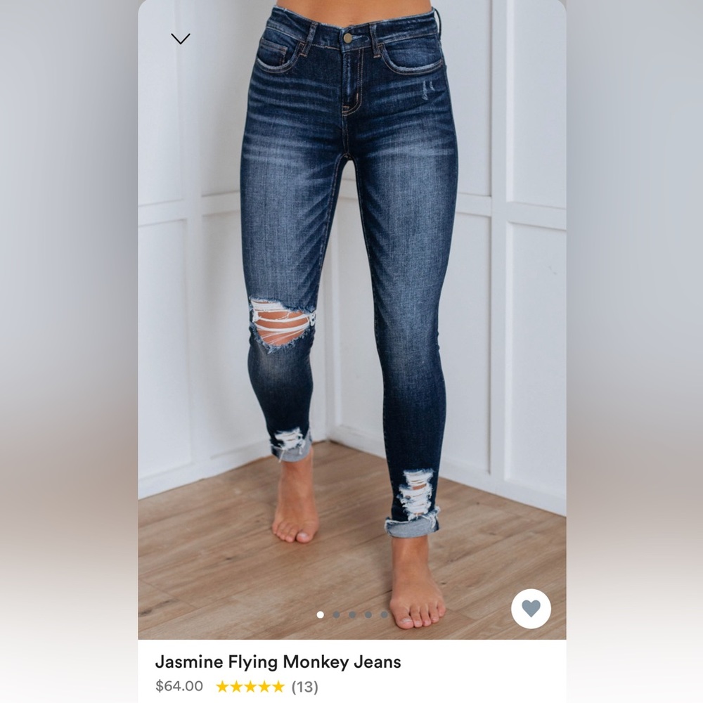 Jasmine Flying Monkey Jeans